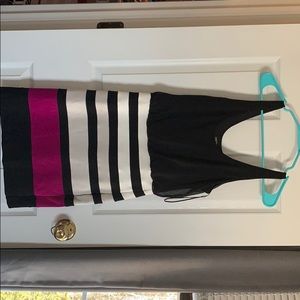 Express stripe XS bodycon dress